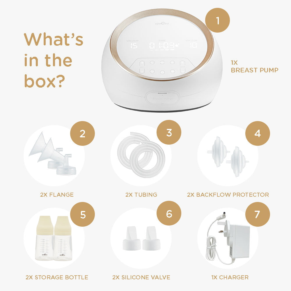 Spectra Dual S breast pump