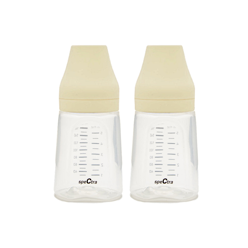 SPECTRA PP Wide Neck Milk Storage Bottle 160ml 2pcs pack – Spectra Baby HK