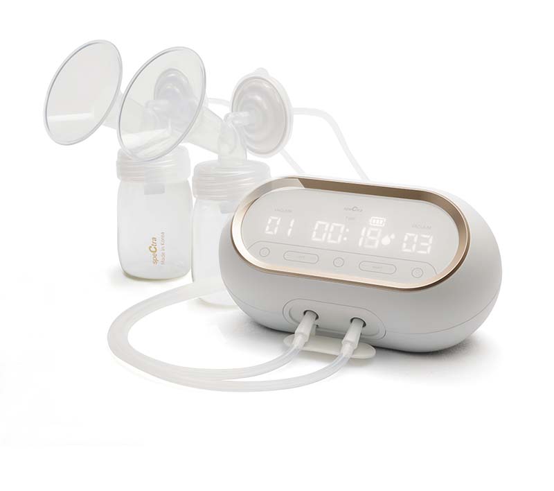 Spectra Dual Compact Portable Electric Breast Pump Set (Latest 2021 Model)