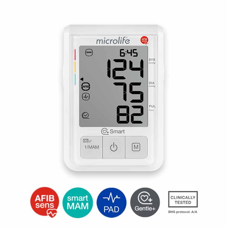 百略microlife BP B3 AFIB 全自動手臂式血壓計，檢測心房顫動