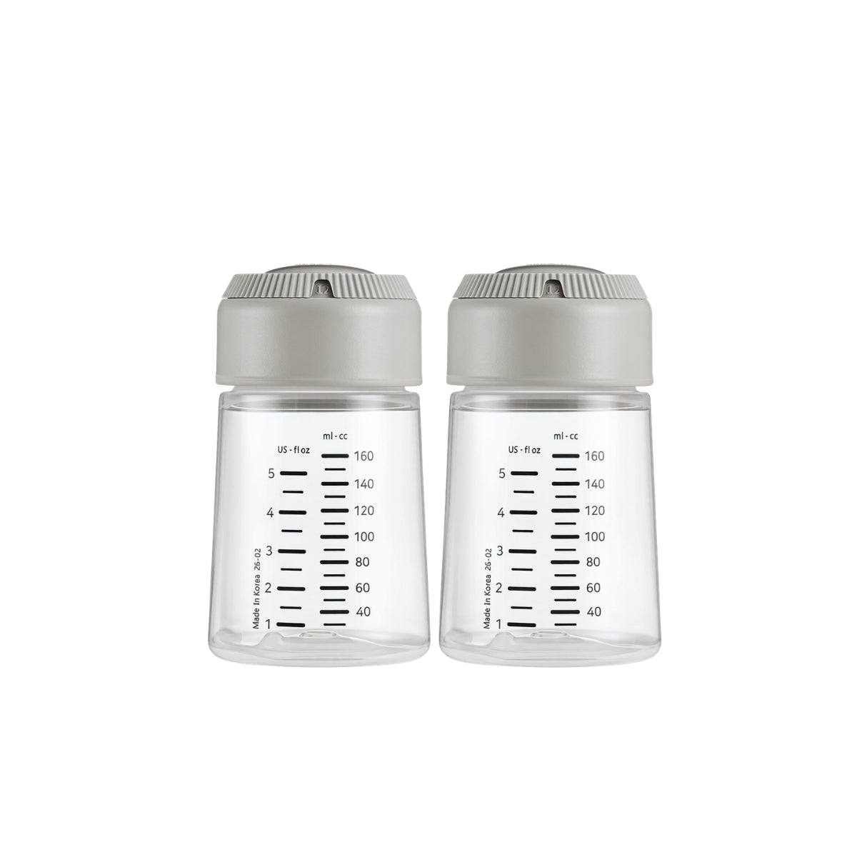 【NEW】SPECTRA Airtight PP Wide Neck Milk Storage Bottle 160ml 2pcs pack