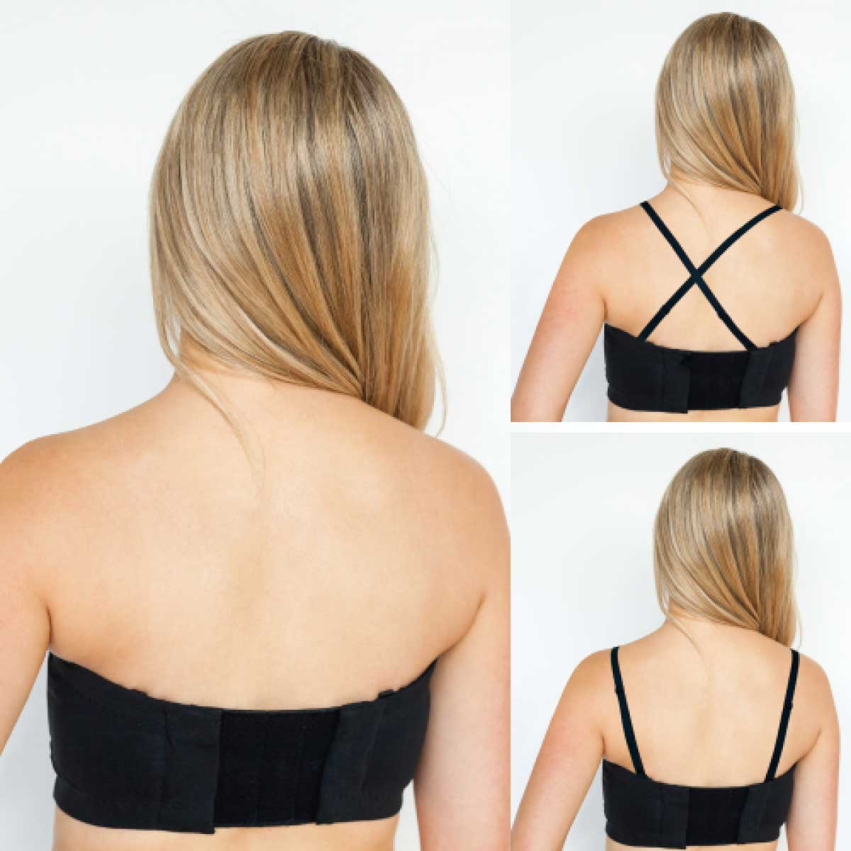 Simple Wishes Adjustable Hands Free Pumping Bra - Black