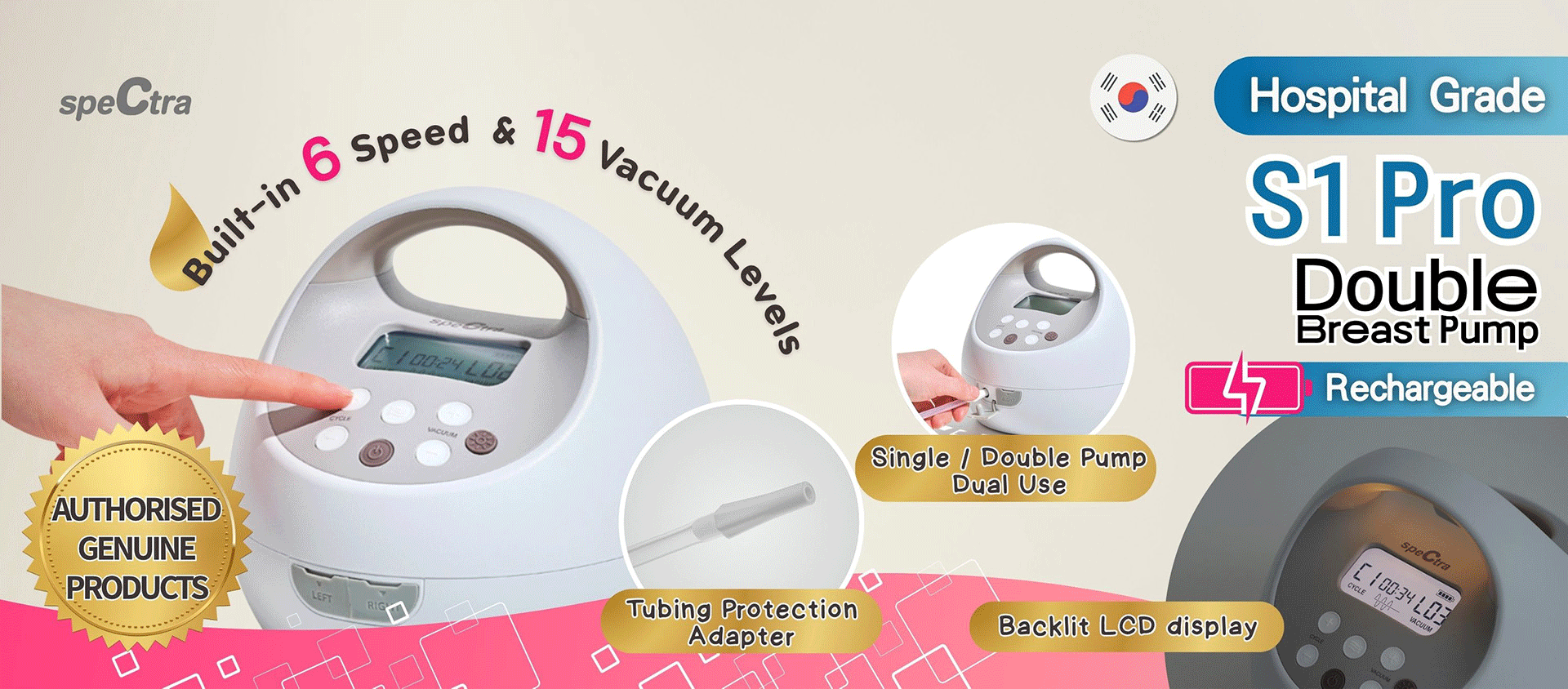 Official Hong Kong and Macau distributor for Spectra electric breast ...